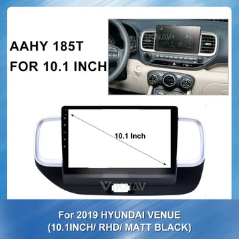 10.1 palčni Car Audio Posnetek Avto Radio, gps navigacija fascijo plošča je primerna za HYUNDAI FORUM, 2019 (RHD MAT ČRNA) Frame Kit