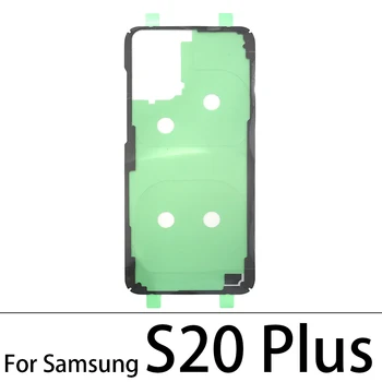 10PCS Novo Nepremočljiva Nazaj Baterije steklen Pokrov Nalepke Za Samsung Galaxy S8 S9 S10 S20 Plus S10e S7 Rob Opomba 8 9 S20Ultra