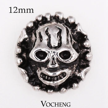 10PCS/Veliko Vocheng Snap Čare Male 12 mm Zamenljivi Lobanje Nakit (samo Vn-477*10)