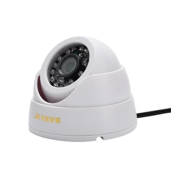 1280*720P 1.0 MP 24pcs IR led IP Dome Kamera z zvokom ONVIF notranji IR-CUT Night Vision Plug and Play, brezplačna dostava