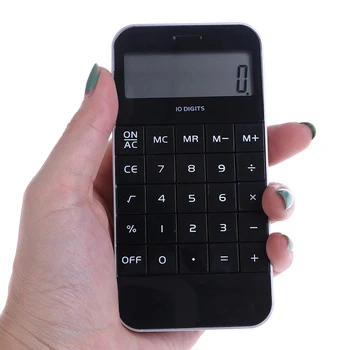 1Pc 10 Mest Zaslon Žep Elektronski Kalkulator Izračun Pisarniški Material