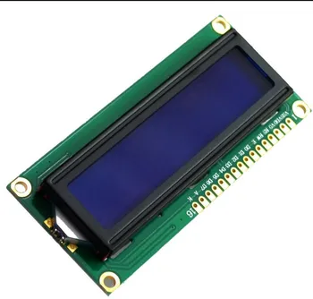 1pcs LCD1602 LCD monitor 1602 5V blue screen in bele kodo za arduino