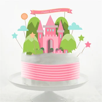 1set Grad Happy Birthday Cupcake Torto Pokrivalo Torto Zastav Baby Tuš Rojstni dan Torto Dekoracijo Peko Party Supplies