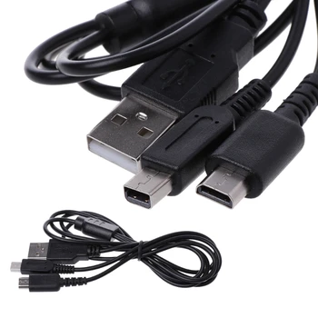 2-V-1 za Napajanje USB Kabel za Polnjenje, Y-Razdelilnik Kabel Za 3DS Nintendo DS Lite