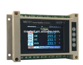 2020 Najbolje Prodajanih MEATROL multimeter ME440 ZA 0,5% 1A-6kA visoka natančnost rogowski digitalni multi clamp energije multimeter