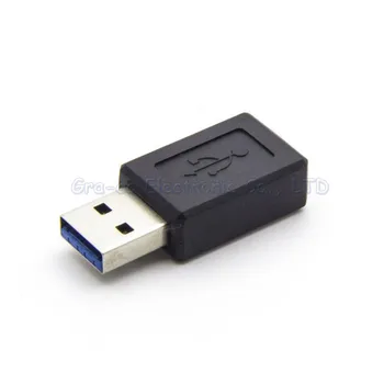 2pcs/veliko USB 3.0 Moški 3.1 ženski USB adapter TIP-C prenos USB 3.1 do 3.0 adapter