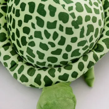 30 cm Super Zelena Velike Oči Polnjene Tortoise Želva Plišastih Živali Otroška Igrača Darilo