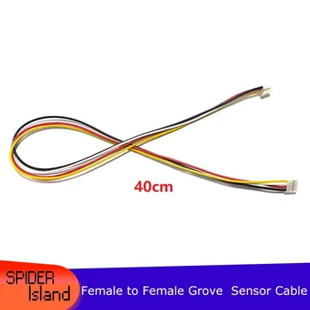 30pcs/veliko Grove Kabel 4pin 4P Ženski Ženski 40 CM kabel Buckled Kabel 40 CM Crowtail Združljiv Kabel Kabel Senzorja