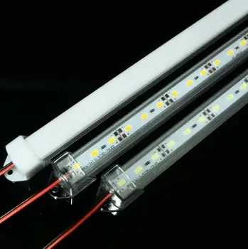 50 cm led toga bar svetlobe led alu profil smd 5630 DC 12V namizne svetilke led bar karavana v okviru kabineta, led osvetlitev
