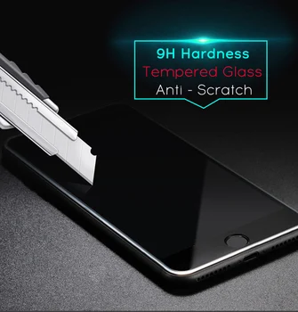 5D Kaljeno Steklo Za iPhone 7 8 Plus X Screen Protector Polno Kritje Za iPhone 6 6s 8 7 Plus Film Na 7 7Plus Zaščitno Steklo