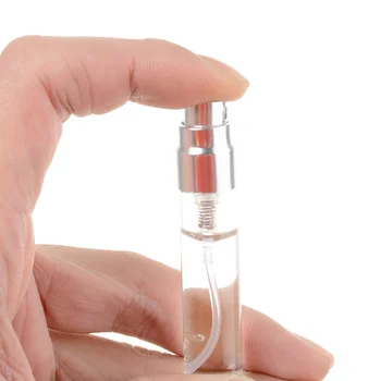 5ml Prenosni Steklene Stekleničke Parfuma Aluminija Razpršilo Prazno Kozmetični ponovno napolniti Posodo Spray Steklenico Vroče Prodaje 2020