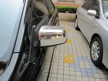 ABS Chrome Rearview mirror kritje Trim/Rearview mirror Dekoracijo za obdobje 2010-2013 Mitsubishi Lancer/Lancer X/Lancer Evo Avto styling