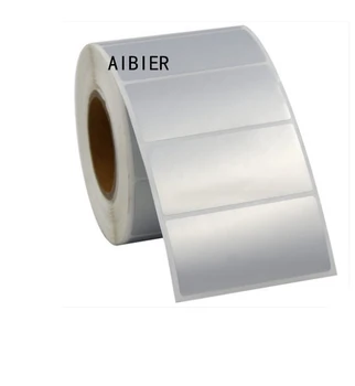 AIBIER Nepremočljiva Prazno Nalepke, papir, 60*30 mm*1000pcs/1roll Termalnih PET črtnih kod, Nalepk, samolepilne tiskane nalepke nalepka