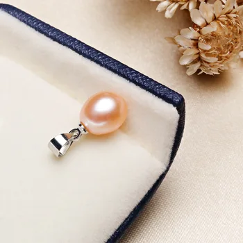 Akoya Pearl 7-8 mm Pearl Obesek obliko melona semena sponke pearl pendabt