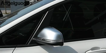 Angelguoguo 2 kos Avto Rearview mirror refiting za BMW X1 F48 2016 2017 rearview mirror Lupini Primeru ( Silver in Black Možnosti)