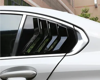Avto Styling Zadnje Okno Trikotnik Plošča Okrasni Pokrov Rolete Nalepke Za BMW Serije 3 G20 G28 2020 Zunanjost Spremenjen Decals