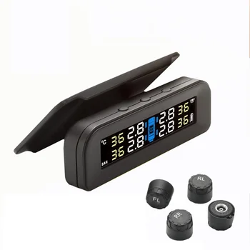 Avtomobilske Pnevmatike Tlak Monitor Sorlar/Polnilnik USB pritrditev na Vetrobransko steklo