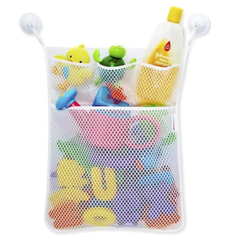 Baby kopel kopel igrače otroška igrače za otroke shranjevanje neto močan sesalni igrača vrečko neto vrečko organizacija