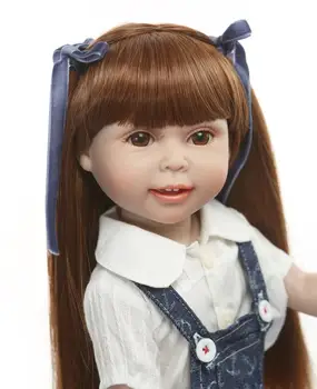 Bebes prerojeni lutka otrok'toy Spremeniti nova 18-palčna lutke, dekleta igrače, princesa otroka, ustvarjalno darilo, fotografija