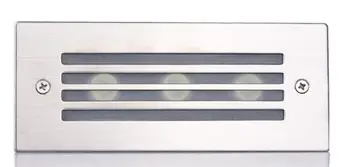 Brezplačna dostava 3*1W LED Podzemnih Lučka Nepremočljiva Prostem Fazi Stopnicah Pokopan na Vrtu Talna Svetilka, 6W LED Podzemnih Svetlobe