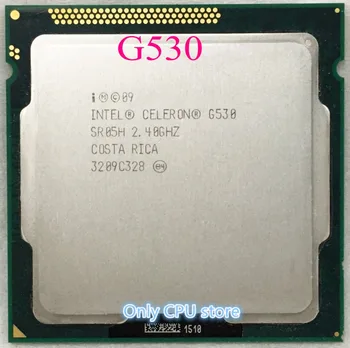 Brezplačna Dostava Procesor G530 CPU Procesor Celeron G530 2M Cache, 2.40 GHz LGA 1155 TDP 65W CPU desktop
