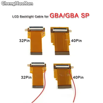 ChengHaoRan 32Pin 40Pin Za Nintendo Gameboy Advance GBA MOD LCD Osvetlitev ozadja Kabel Trak za GBA SP Osvetljen Zaslon Mod