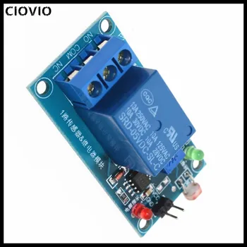 CIOVIO 5PCS Fotoobčutljivih odpornost senzor plus 5V rele modul senzorja svetlobe, svetlobe, nadzor stikalo brez svetlobe, odkrivanje 5V rele