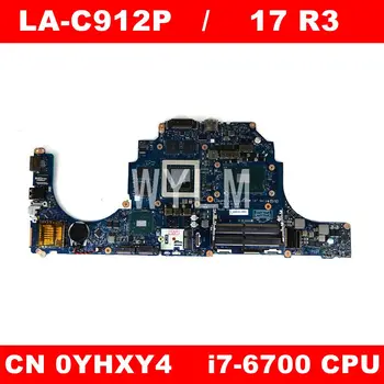 CN 0YHXY4 LA-C912P i7-6700CPU GTX980M/4G Mainboard Za DELL 15 R2 17 R3 YHXY4 Prenosni računalnik z matično ploščo Testirani