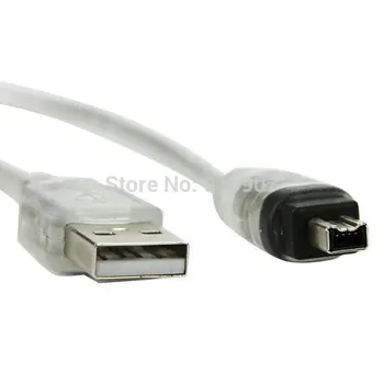 CY Chenyang IEEE 1394 Firewire 4 Pin Moški iLink Adapter za USB Moški Kabel Kabel 100cm za DCR-TRV75E DV