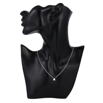 Debelo Čare obesek srebrne barve ženske, nakit ogrlica gospa moda srčkan verige poročni nakit ogrlica JSHLN055
