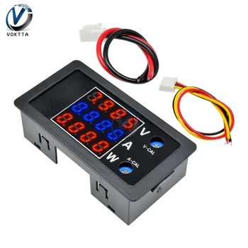 Digitalni Wattmeter Moč Napetost Current Tester LCD-Rdeča-Modra-Rdeča Prikaz Moči Analyzer Monitor 100V 10A 1000W