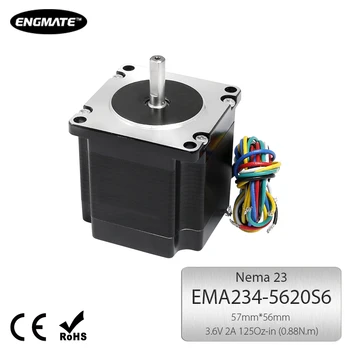 ENGMATE EMA234-5620S6 Koračnih Motornih 0.88 N. m 1,8 Stopnja 6 Vodi 56mm