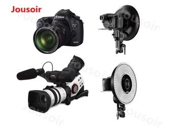 Falconeyes 40W obroč Lučka DVR-620D Zaprtih 3000 - 8000K portret svetlobe selfie Svetlobe lepoto Kože živo lučka 620LEDs CD50 T06