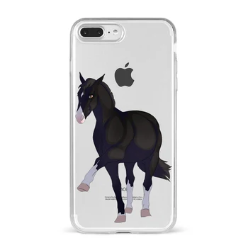 Frederik Veliko lepote konj Soft Shell Telefon Kritje Za Apple iPhone 11 12 mini Pro 7 8Plus XS XR Max Fundas Pokrov