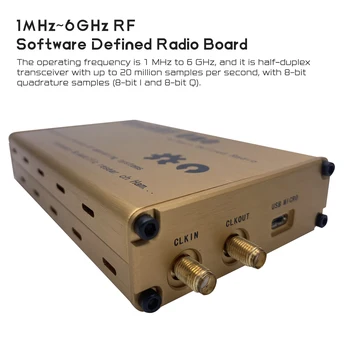 HackRF Eno SDR Plantform Software defined Radio Razvoj Odbor 1MHz~6GHz RF Sistem odprtokodne Platforme Strojne opreme