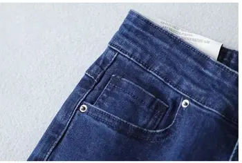 HCBLESS 2019 jeseni žensk novo nazaj pasu trakovi pasu, bokov tanke stretch kavbojke ženske bell jeans hlače