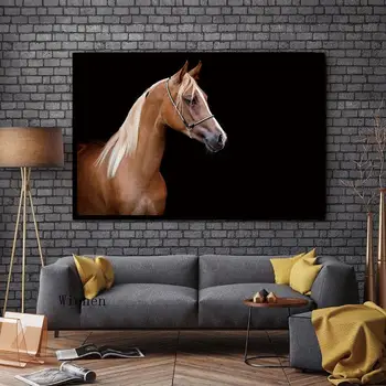 Hd Fotografij Živali, Platno, Slike, Slike Konj Wall Art Plakat Doma Dekor za Dnevna Soba Brez Okvirja Nepremočljiva Fotografija