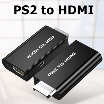 HDMI Igralne Napajalnik Pribor Za PS2, da HDMI Video Prilagodilnik Pretvornika s 3,5 mm Avdio Izhod za HDTV PC