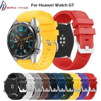 JUNAK IAND Zamenjava Watchband Modne Silikonske Zamenjava Pasu Pasu Pametno Gledati Band za Huawei Magic/Watch GT/Ticwatch Pro