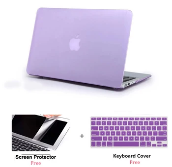 Mat Trdo Lupino Laptop Primeru Kritje Za Nov Apple MacBook Air Pro Retina 11 12 13 15 Pro z/brez Dotik Bar & Dotik ID 13 15
