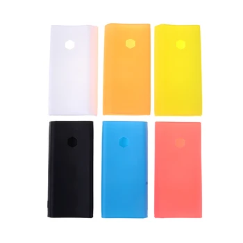 Mehke Gume Silikonski Gel za Varstvo Primeru Zajema Kože Rokav Protector Za Xiaomi Moči Banke 2C 20000mAh Dodatki