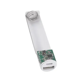 Mini USB Mobile Power Bank Polnilnik Pack Box Baterijo velja Za 1x 18650 Baterijo, USB 5 v DC Vhod univerzalni Mobilni Telefoni