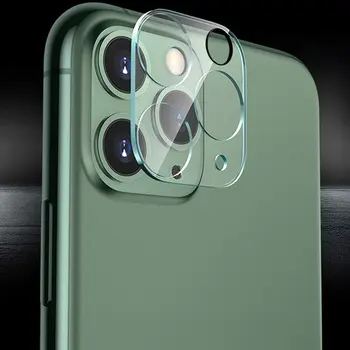 Mobilni Telefon Nazaj Objektiv Kamere Kaljeno Steklo za Varovanje Film Za iPhone 11 Anti-Blu-ray Pokrovček Objektiva Kamere