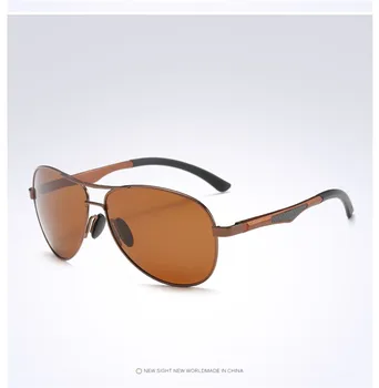 Modna sončna Očala Moških Polarizirana Moških Vožnje Ogledala Premaz gradient Črnega Okvirja Očal Moška sončna Očala UV400 oculos de sol