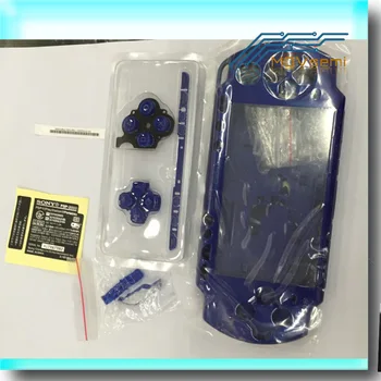 Modra Brezplačna dostava Za PSP 2000 PSP2000 slim Celotno Ohišje Lupino Pokrivajo Primeru Nadomestne dele lupine