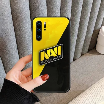 NAVI Logotip Telefon Primeru Kritje Za Huawei P Mate Smart 10 20 30 40 Lite Z 2019 Pro Črna črna Odbijača Moda Funda Slikarstvo Nazaj