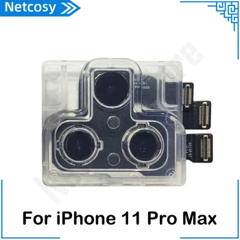 Nazaj Kamera Zadaj Za iPhone 11 Pro Max Velik Fotoaparat Glavnega Modula kamere Flex Kabel za Popravilo Del Za iPhone 11 Pro Max Zamenjava
