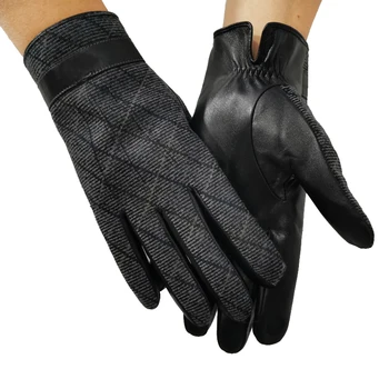 Novo 2021 moške rokavice stilsko toplo pravi ovčje kože rokavice brez motornih rokavice poslovnih rokavice