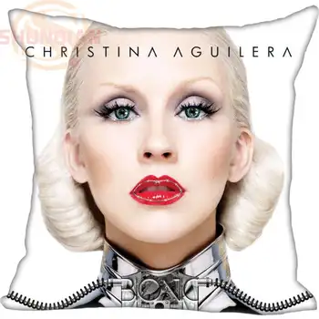 Novo Christina Aguilera Prevleke Poroko Dekorativni Vzglavnik Prilagodite Darilo Za Vzglavnik Kritje 35X35cm,40X40cm(Ene Strani)