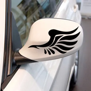 Odsevni osebno avto nalepke, odsevne nalepke modni ogledalo par krila avto styling za Volkswagen polo vw golf